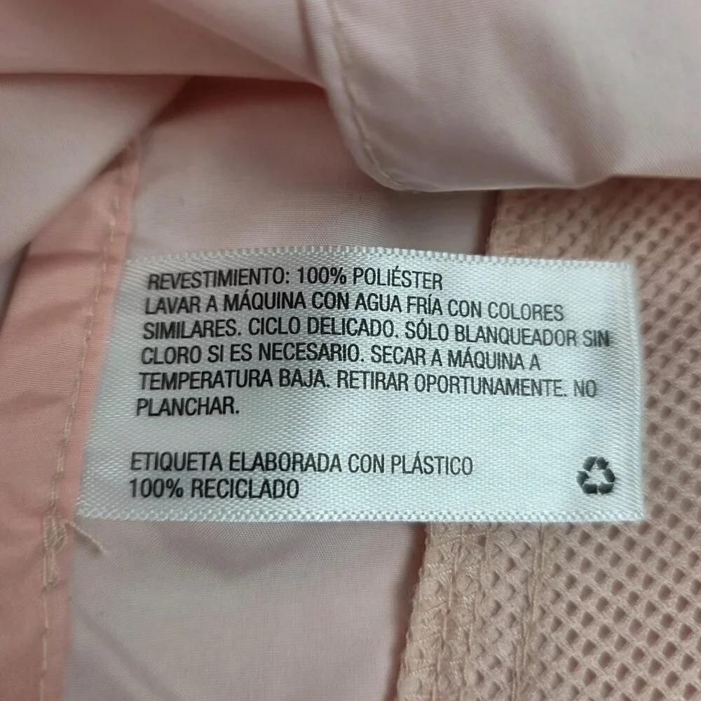 All In Motion Girls XS 4/5 Multicolor Hooded Jacket Water & Wind Resistant